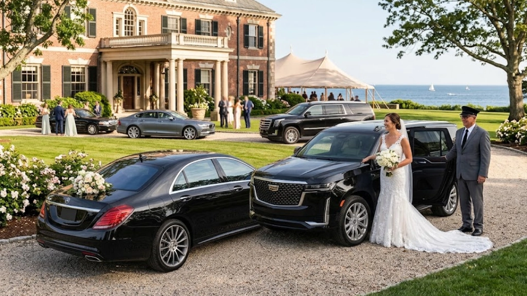 Limo Wedding Car Hire North Shore MA for Your Special Day